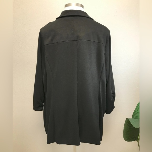 Torrid Single Button Black Blazer - New! - Size 30 (6) - Picture 4 of 5